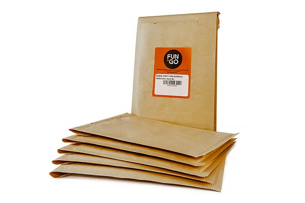 SOBRE KRAFT CON BURBUJA 200X175mm (5ud)